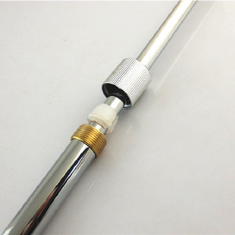 2 pièces/lot, M10 vis femelle + vis mâle Tube métallique rétractable, accessoires d'éclairage raccords de lampe bricolage