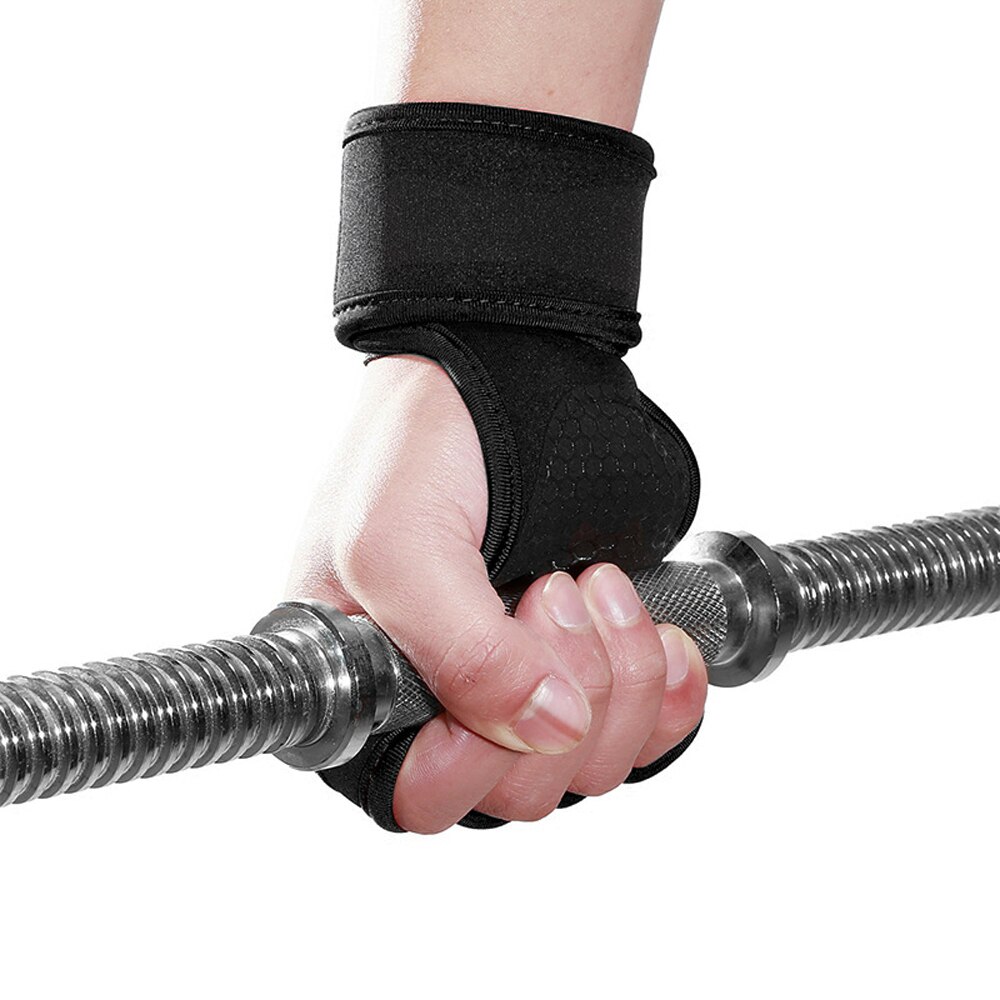 1 paar Gewicht Heben Handschuhe Frauen Männer Fitness Sport Bodybuilding Gymnastik Griffe Fitnessstudio Hand Palme Schutz Handschuhe