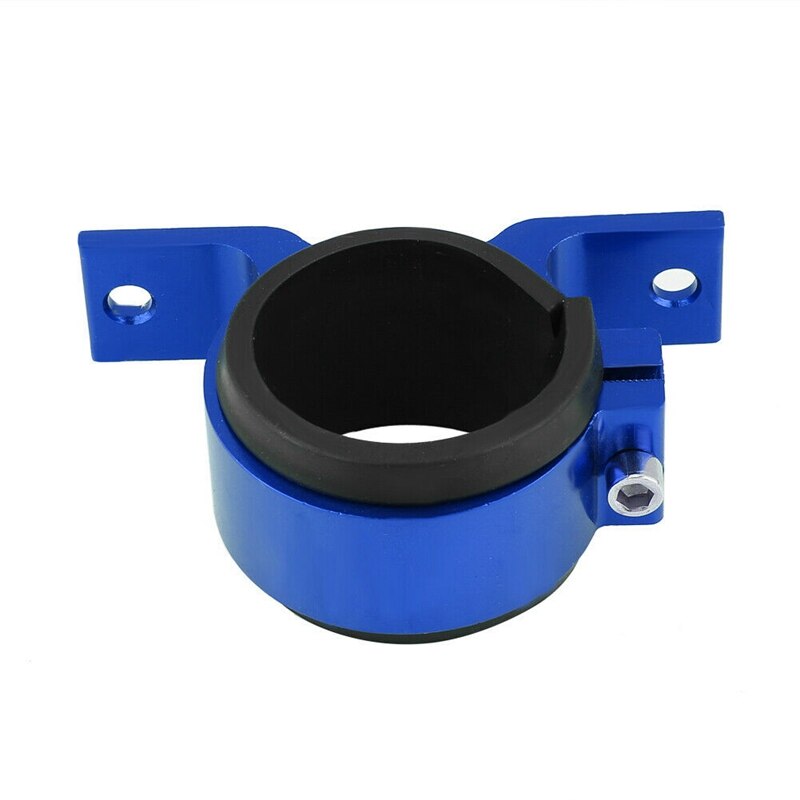 50mm Car Oil/Fuel/Gas Pump Mounting Bracket Racing Fuel Pump Quick Mounting Bracket Blue