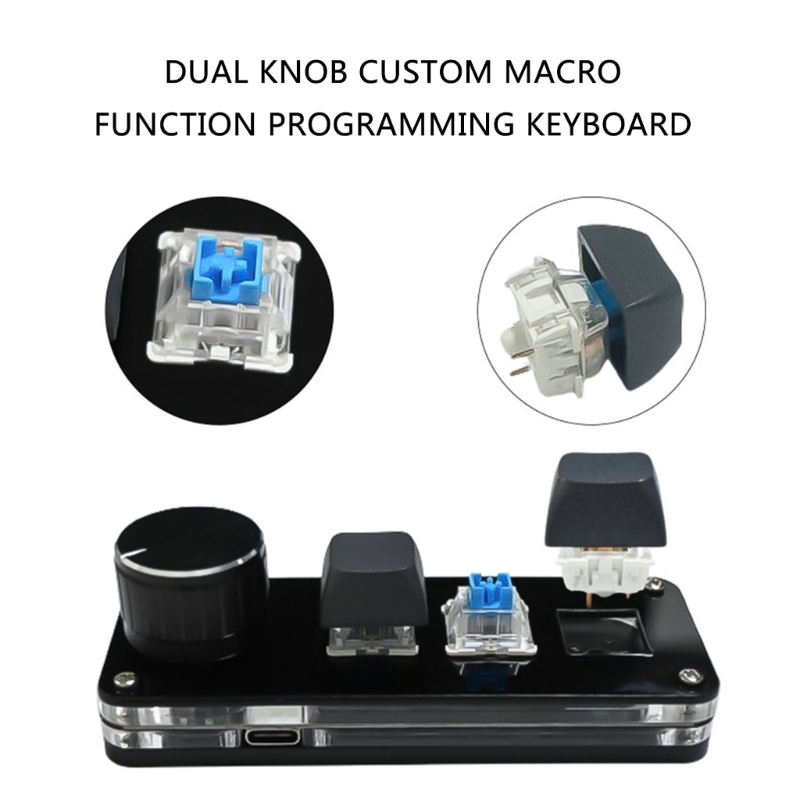 High Efficiency Programmable Macro Keyboards,9/10/12/15Key Mechanical Gaming Keypad for Multimedia and Industrial Use