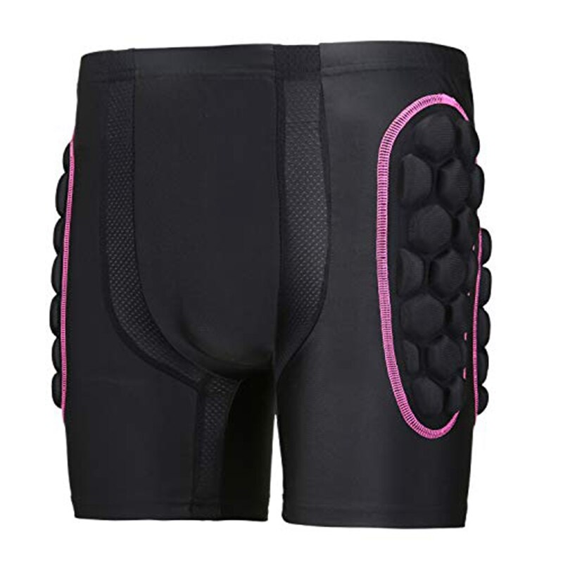 Pantalones acolchados para patinar y esquiar pantalones cortos acolchados para proteger las rodillas esquí patinaje snowboard protección contra impactos