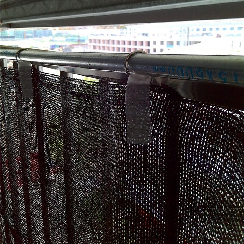Windows Sun Shade Net Black Movable Curtain Sun Shelter Balcony Anti-UV DIY Shading Net Various Size