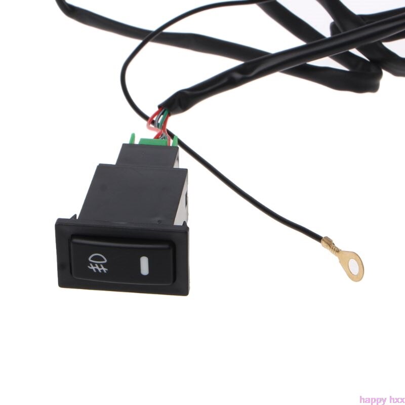 Universal 12V 40A Relay Wiring Harness With On/Off Switch Kit For Car LED Fog Light