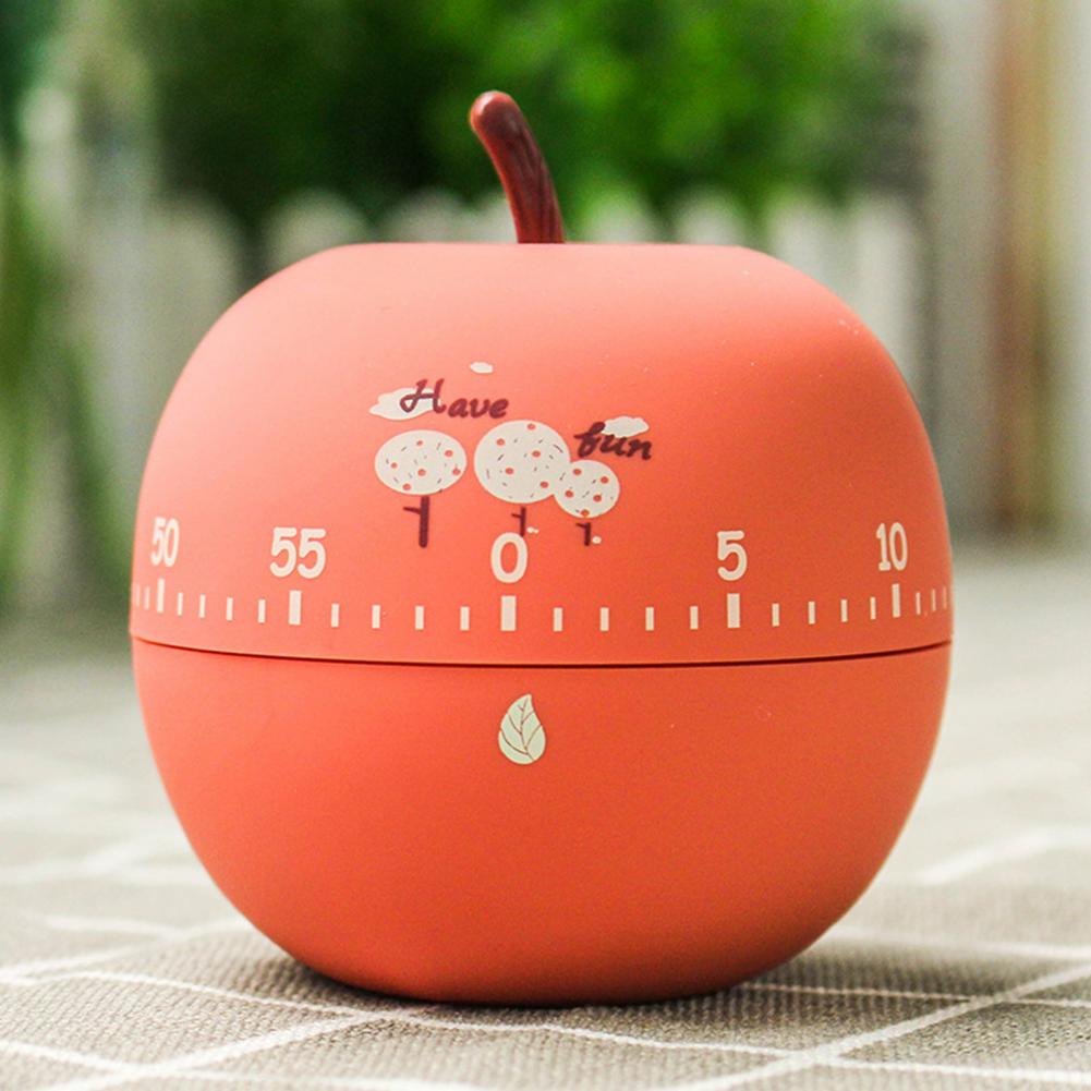 Kitchen Timer 360 Degree Rotating Adjustment Plastic Mechanical Timer Alarm for Kitchen