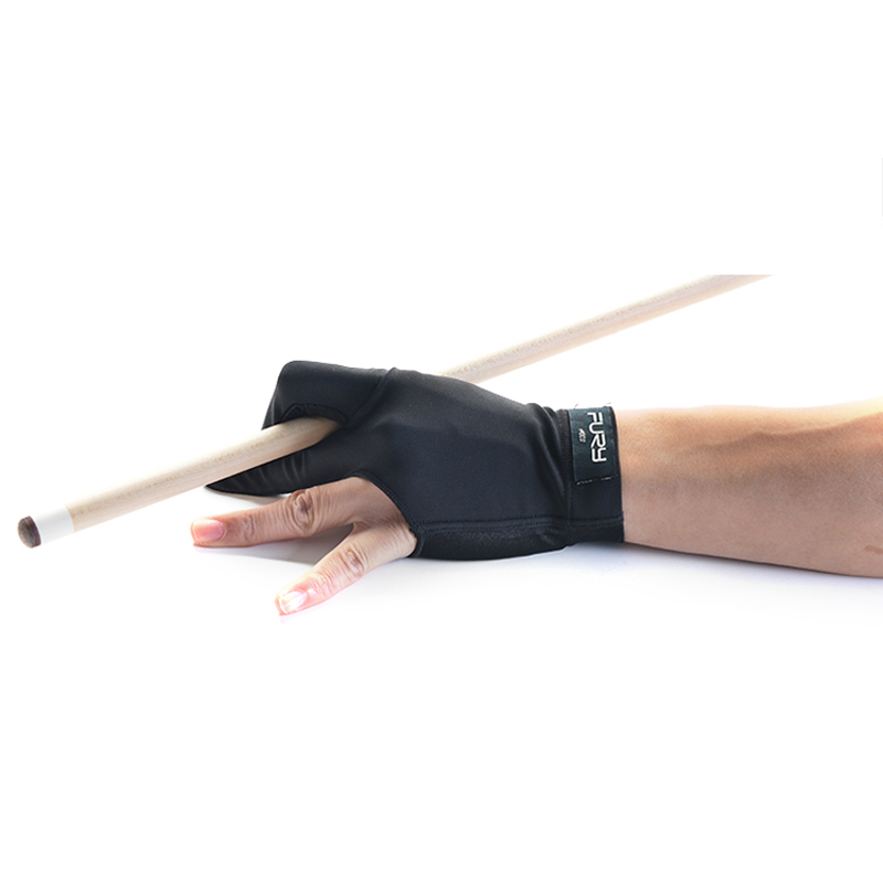 Fureur billard accessoires billard queue plein doigts gant snooker gants élasticité matériel main gauche vêtements pour hommes femme général