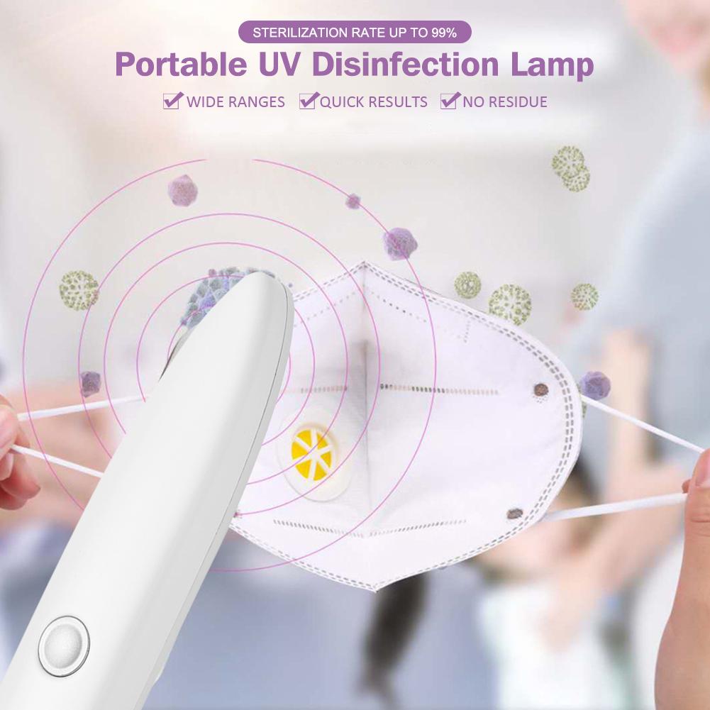 Przenośna lampa bakteriobójcza ultrafioletowa akumulatorowa ręczna lampa dezynfekcyjna Uv robić sterylizacji naczyń stołowych