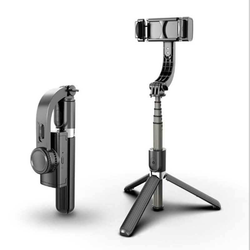 Handheld Anti-Shake Stabilizer Single-Axis Pan/Tilt L08 Bluetooth Selfie Stick Comes with Tripod