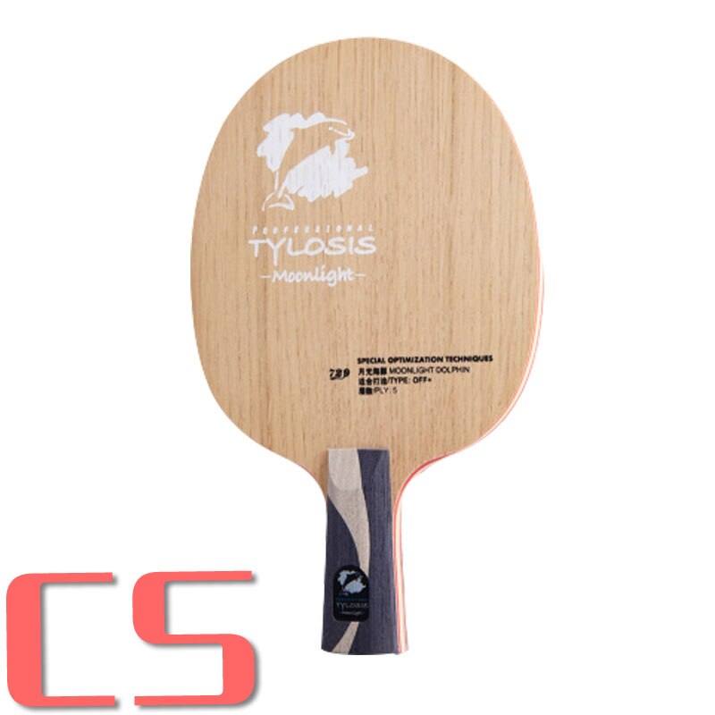 RITC 729 amistad Luz De Luna tilosis OFF + hoja de tenis de mesa para raqueta de ping pong: penhold short CS