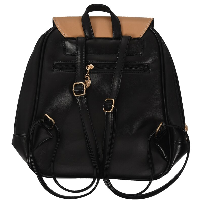 Leather Backpack Backpacks For Teenage Girls Women Backpack School Backpack Black