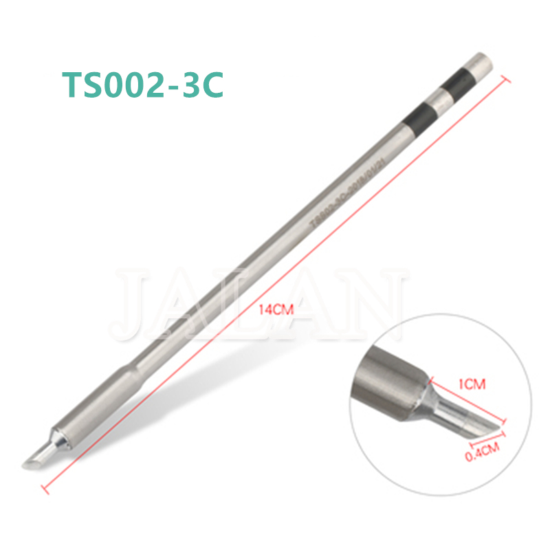 Quick TS1200A Elektrische Soldeerbout Tip Loodvrij Soldeerbout Tip Handvat Solderen Pen Tool TSS02 Sk K I J 2C 3C: 3C