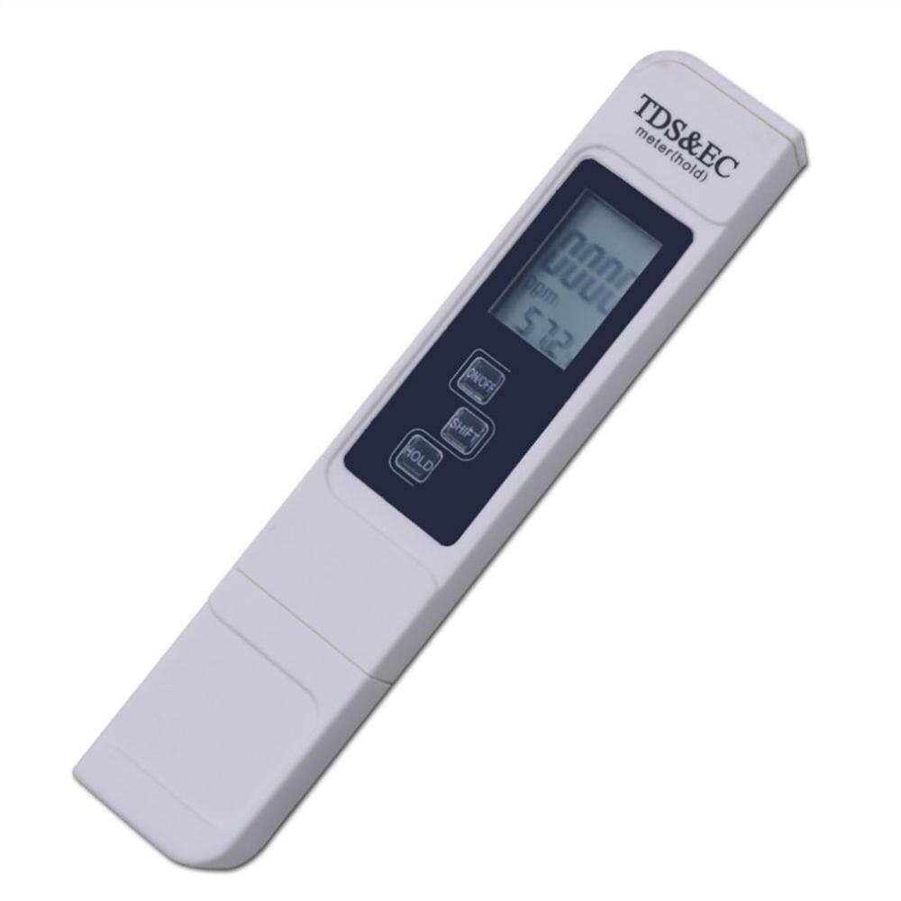 LCD TDS Meter Digital Tester Accuracy Aquarium Water Pool TDS Tester Water Purity Filter Hydroponic TDS-3 Digital Meter Calibra: Default Title