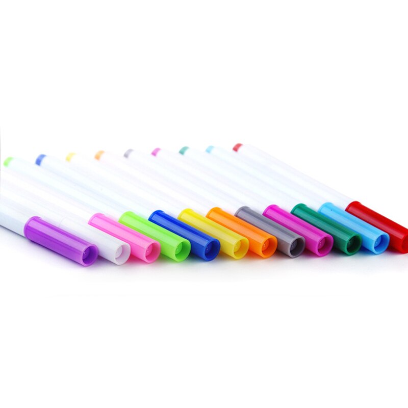 Liquid Chalk Markers Erasable Chalkboard Pen for Blackboard or Glass (12 Colors in one pack)