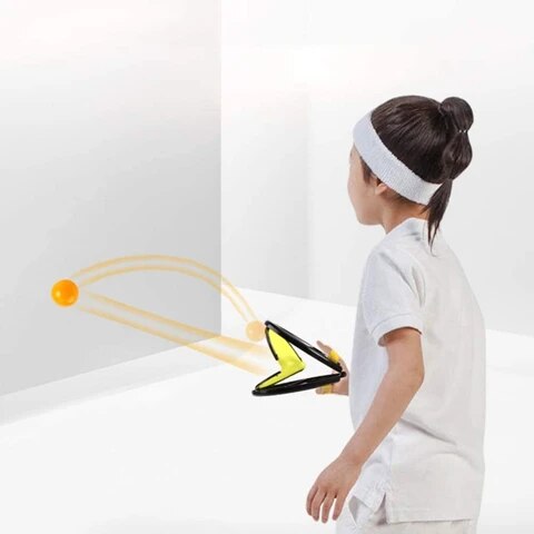 Table Tennis Toss Catch Ball Game Set Catch Ball Game Set Throw And Catch Parent-Child Interactive Outdoor Toys