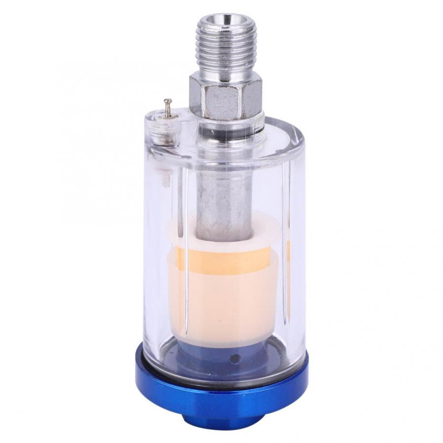 Olie vand separator olie vand separator filter med 2 stk hurtigstik fittings luftkompressor spray værktøj dele separatorer