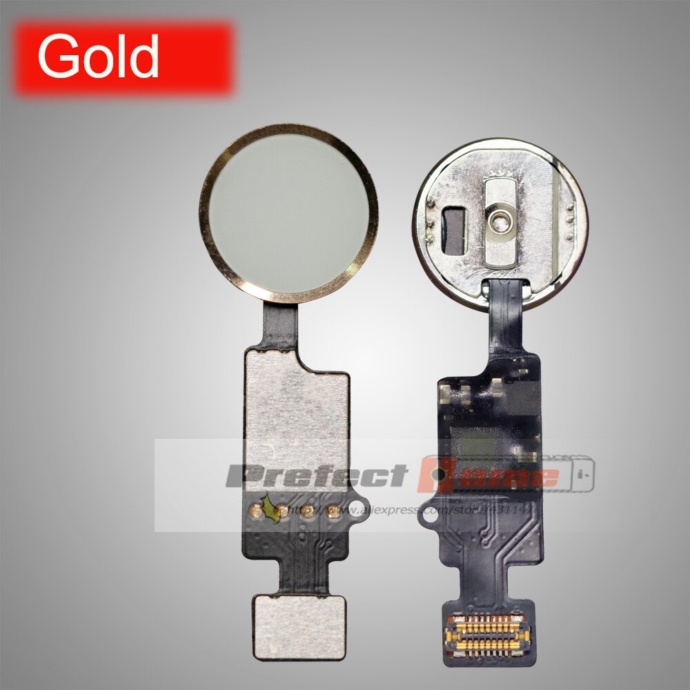 Cabo flexível universal para início, cabo para iphone 7/7p 8/8p plus, chave de menu, 1 peça peças de reparo com função de retorno