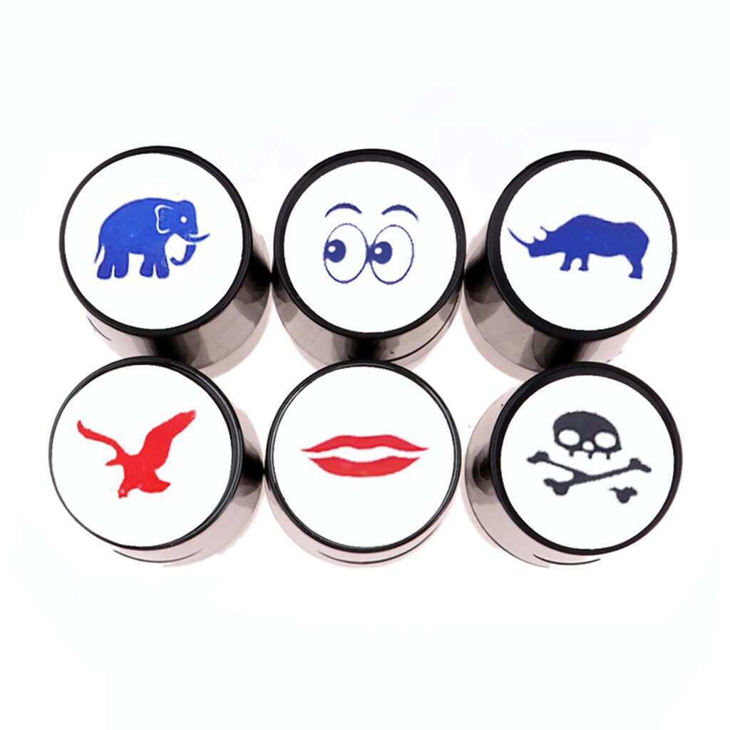 Estampador de bolas de Golf, sello de impresión de plástico de larga duración, secado rápido, multicolor, accesorios de Golf, 1 unidad