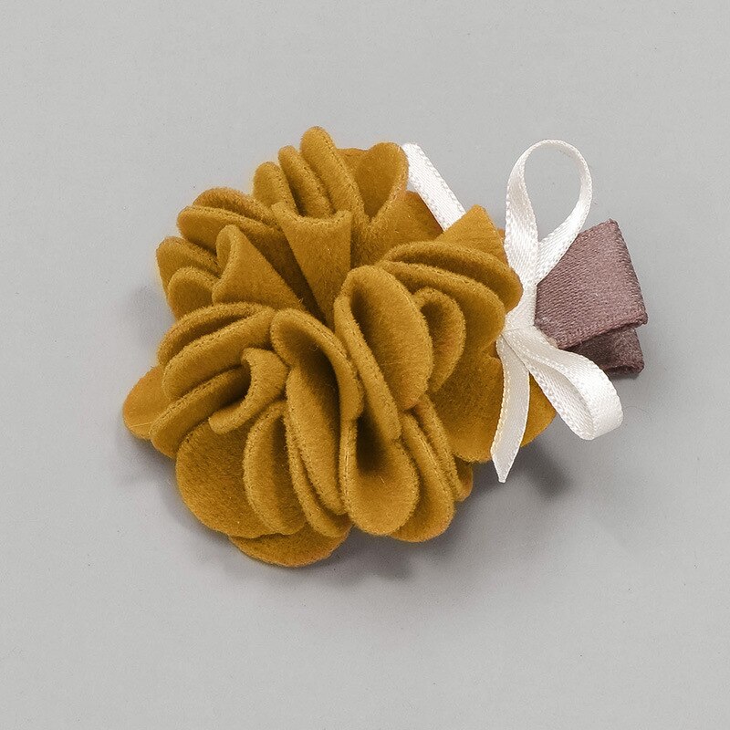 Haar Clip Für Baby Mädchen Stifte BöGen Blume Kopfschmuck Für freundlicher freundlicher Kleinkind Mädchen Haar Clip Säuglings Summper Haar Zubehör: Licht Grau