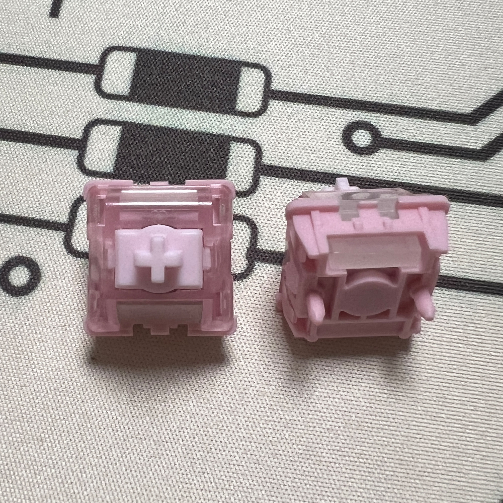 Duhuk Herz HE Magnetschalter Rosa Magnetschalter Rauschunterdrückungsstruktur Lichtleiter HIFI Gaming Magnetschaft Tastatur