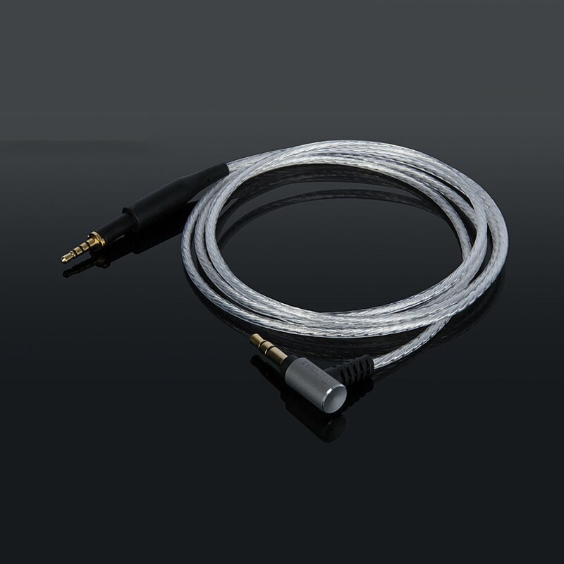 Vervangende Kabel voor AKG K450 K451 K452 Q460 K480 Hoofdtelefoon Oortelefoon Headset 3.5mm Tot 2.5mm Verzilverd Audio kabels