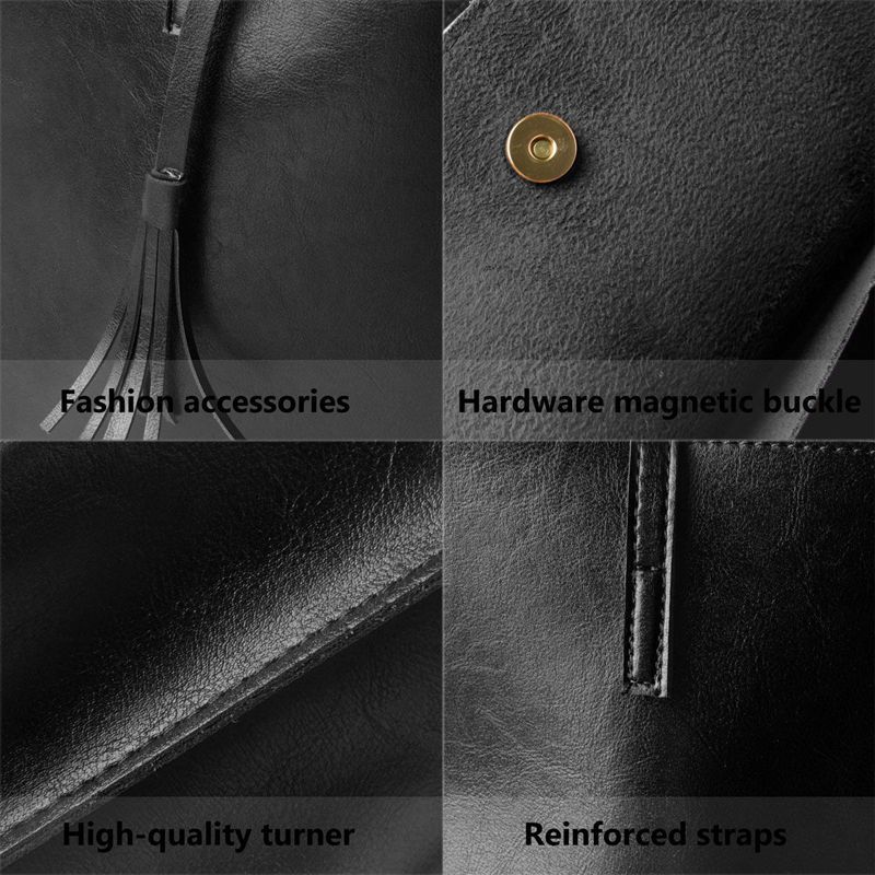 Grote Pu Lederen Vrouw Handtas, Tote Schoudertas Crossbody Enkele Schoudertassen