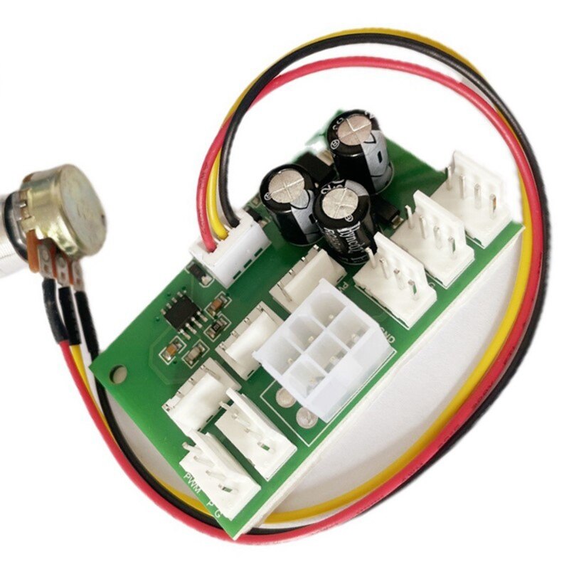 Computer Case Miner Fan Speed Controller 8-Channel Fan Hub PWM High-Power Violent Fan Controller Fan Speed Governor