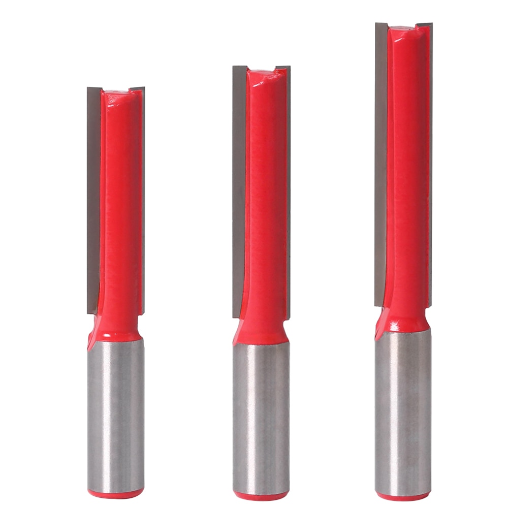 1 pc Straight/Dado Router Bit 1/2" Dia. X 2-1/2" Length - 12mm Shank Woodworking cutter Wood Cutting Tool