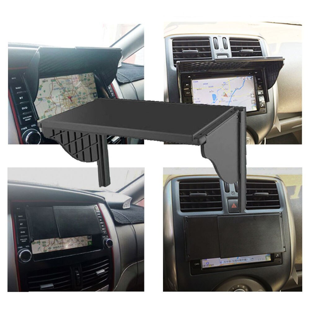 Automobile Universal Navigator Sun Visor Car Central Dashboard GPS Navigator Display Sunshade Sun Shade Visors Light Cover