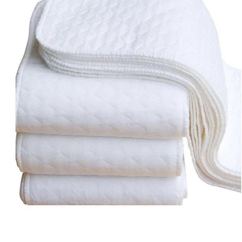 3 lagen katoenen babyluier, papieren luiers, herhaaldelijk inlegvellen, sterke waterabsorptie