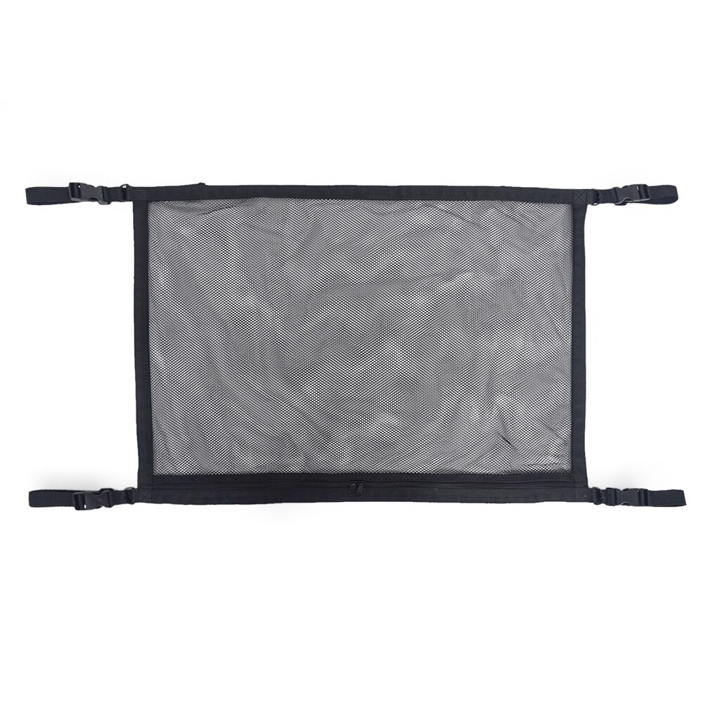 Car Ceiling Roof Interior Mesh Pocket Cargo Net Zipper Storage Bag 1 order: Default Title