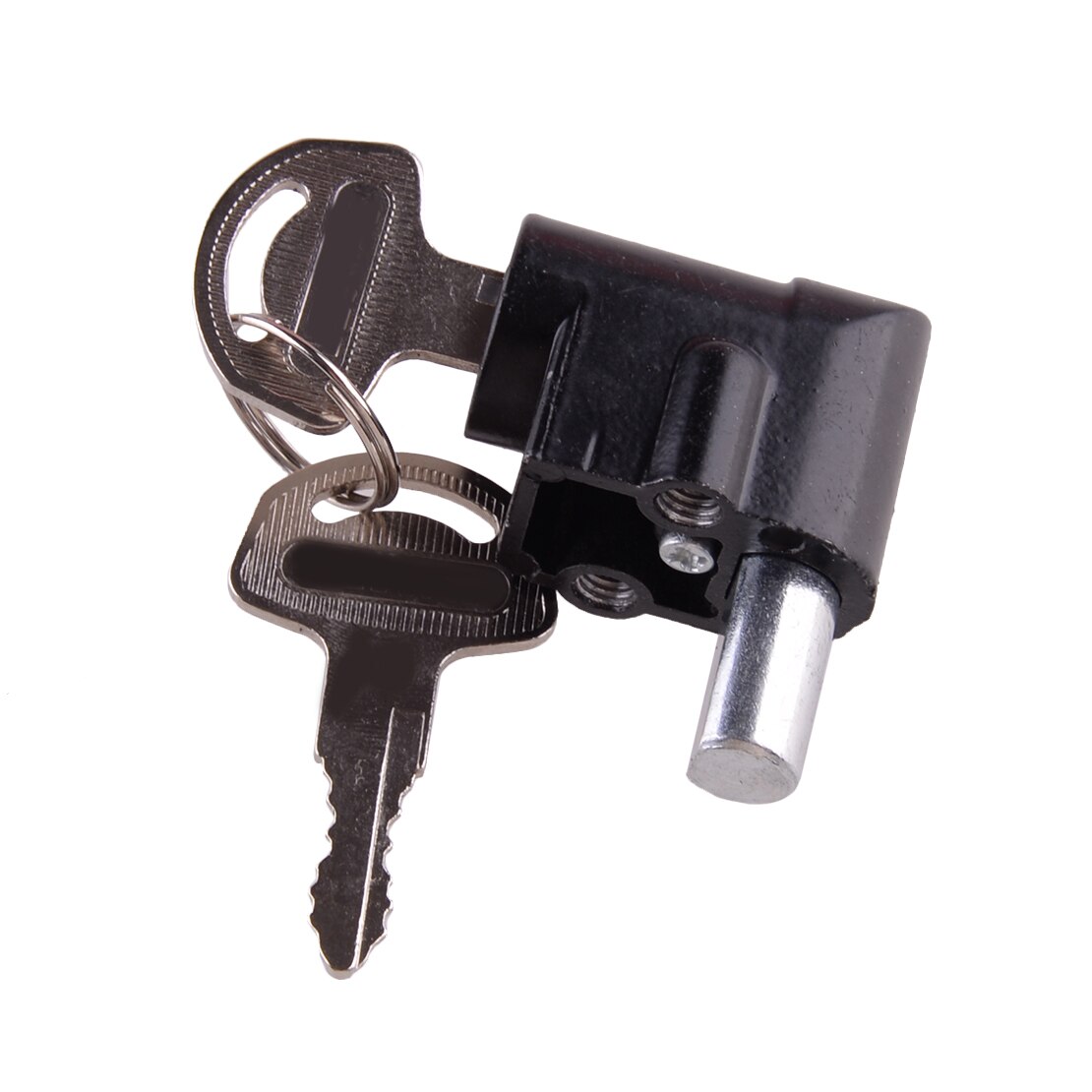 Motorcycle Stainless Steel Steering Lock with Two Keys 2 Position switch Fit for Suzuki GN125