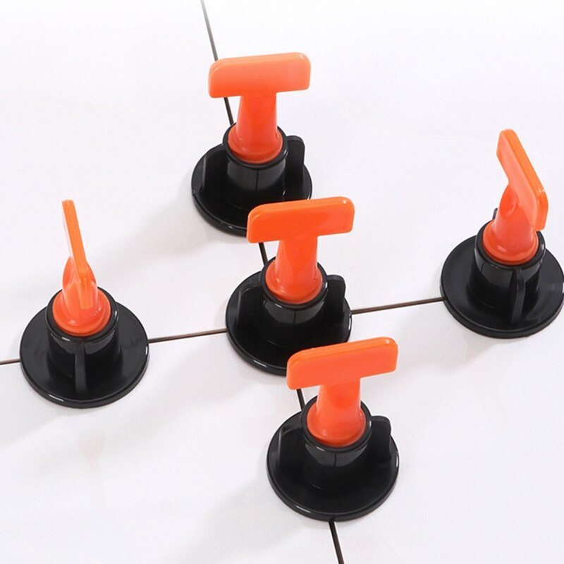 Tile Leveling System with Special Wrench Reusable Spacer Flooring Level Tile levellers Set System Construction Builiding