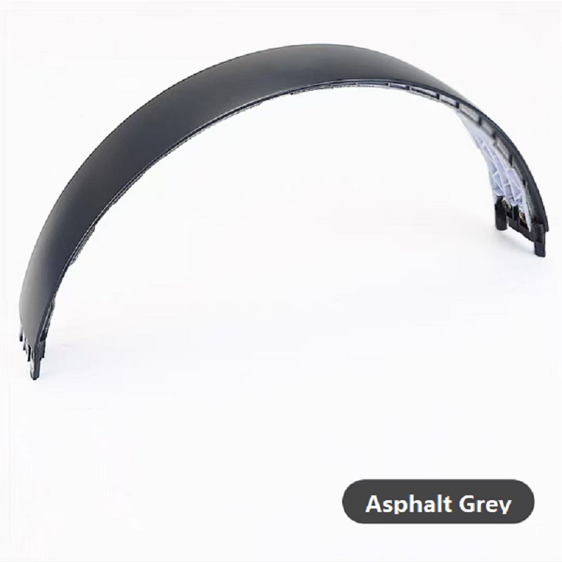 Original oben-Kunststoff-Kopfband für schlägt Solo3 Solo 3-Kopfhörer, Ersatz-Reparatur-Headset-Ersatzteile, gepaart mit Schrauben: schwach Grau