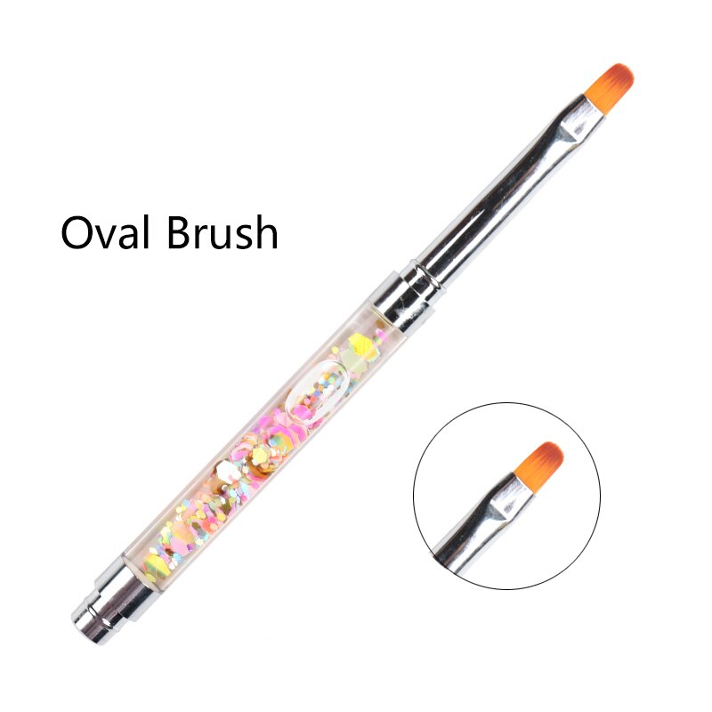 Bqan lantejoulas unha arte uv gel acrílico francês pintura escova flor design listras linhas forro diy desenho caneta manicure ferramenta