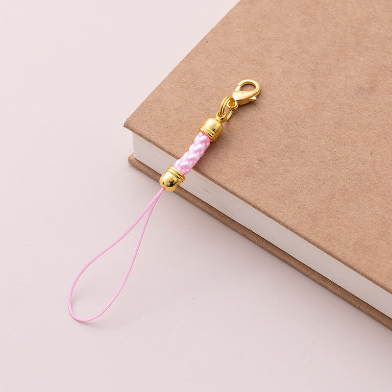 20 Stück Schlüssel bunds eil mit Bieger ing Schlüsselband Lariat Riemen Schnur für sterben Herstellung von DIY Schlüssel Ring Anhänger Zubehör