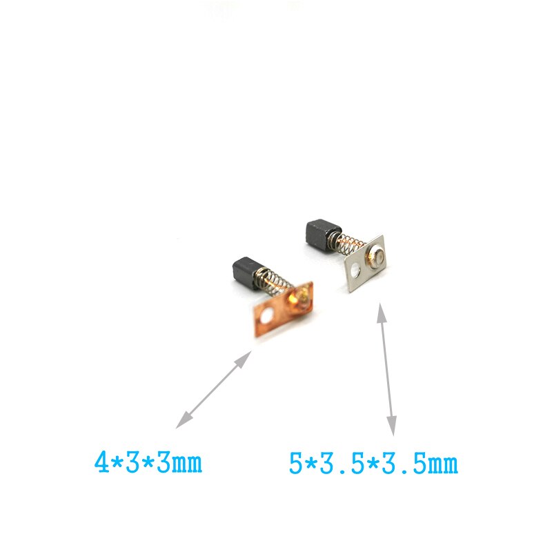 Cepillo de carbono para manicura eléctrica, micromotor Marathon 210 fuerte, 102L, 105L, H20N, 37L1, 10 Uds.