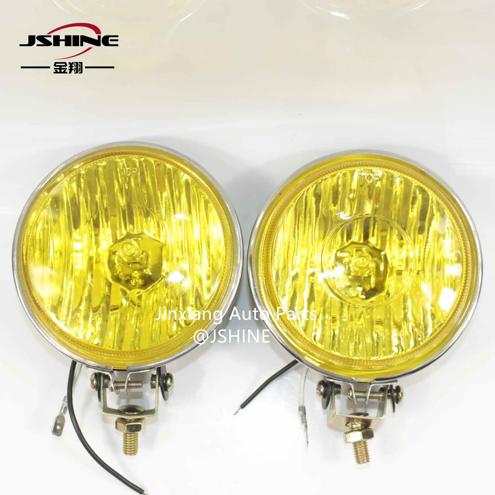 Set van 4 " halogeen  h3 55w echt glas voor vrachtwagen, motor, suv, auto, aanhanger