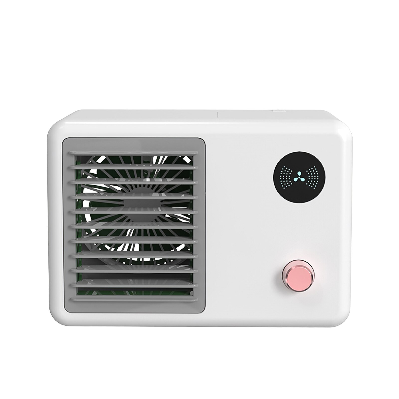 mini air cooler fan air conditioner light USB portable desktop air cooling fan humidifier office bedroom purifier 400ML 2000mAh