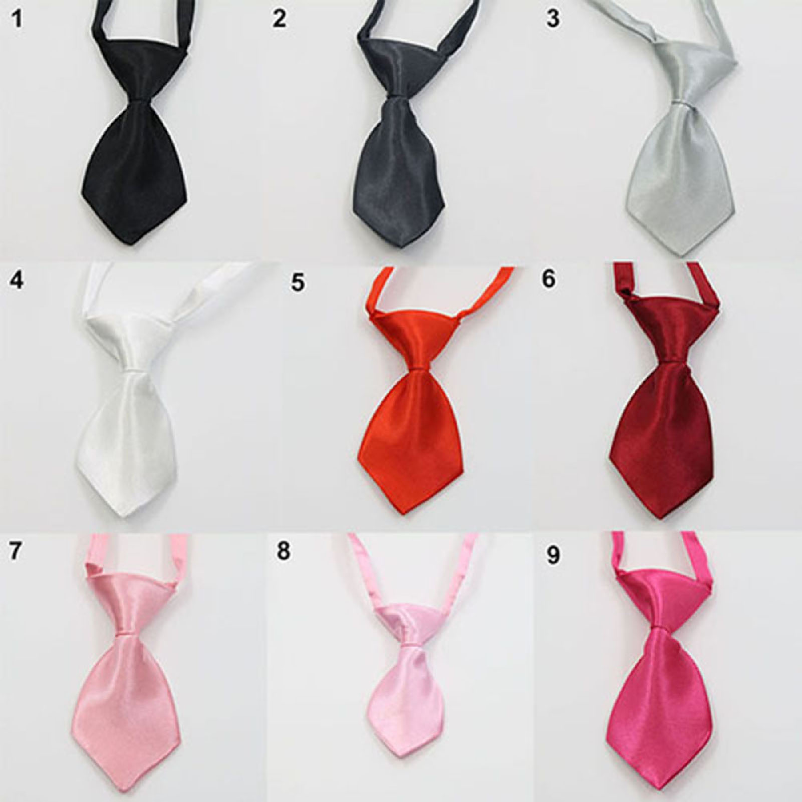 Transer Verstelbare Hond Kat Pet Doek Schattige Grooming Stropdas 28 Pure Kleuren Grooming Bow Tie Hond Accessoires