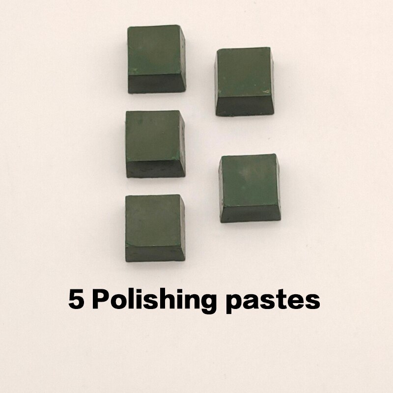 Couro afiando strop polimento afiar couro pasta de moedura artigo afiar cera polonês cinto: 5 polishing paste