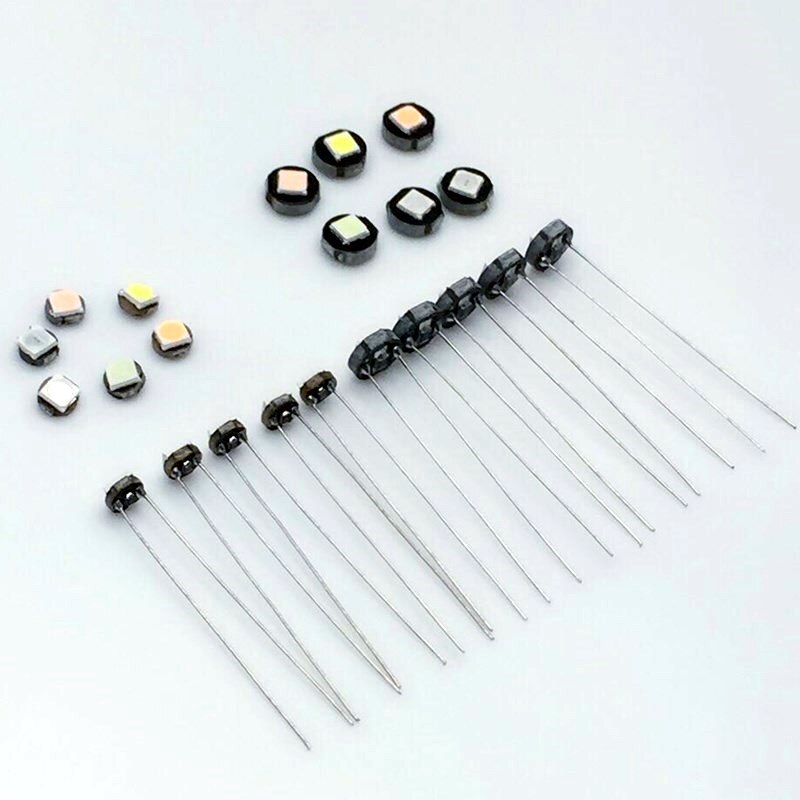 10 Pcs T1 T3 T4.2 T4.7 T5 Auto Lamp Led Lights12V 1SMD Instrumentenpaneel Lamp Indicator Centrale Controle Cd Air conditioning Lamp