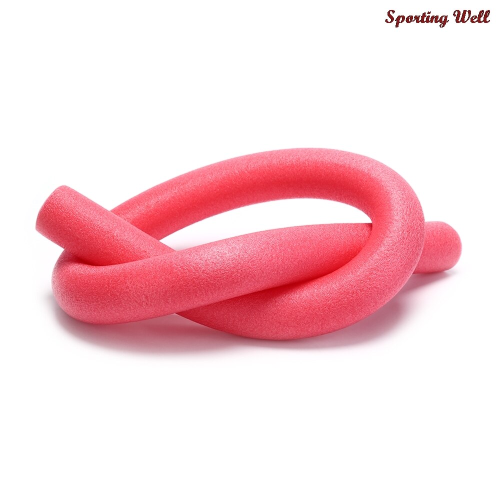 1 PC hollow Flexible Swimming Swim Pool Water Float Aid Woggle Noodles Useful for Adult and Children Over 5 Years Old: Red