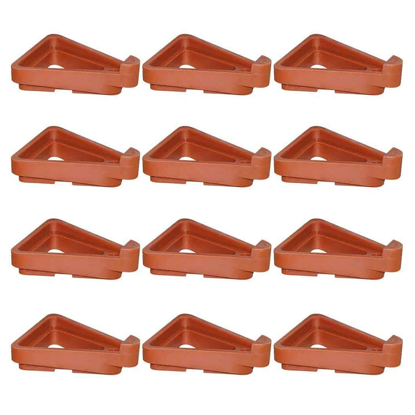 12 pçs vaso de flores pés suporta exibição não deslizamento risers bonsai estande jardim ao ar livre indoor suporte flor flores crescente