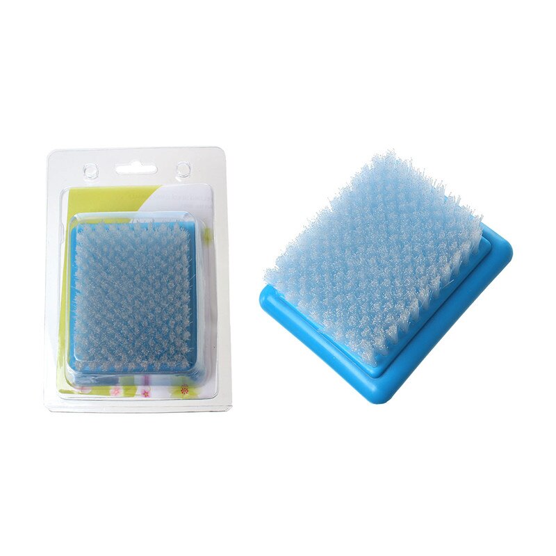 Felting Needle Mat Wool Felt Background Brush For Large Embroidery Stitching Punch Craft Tool Rug Brush Blue 19cm x 13cm, 1 PC