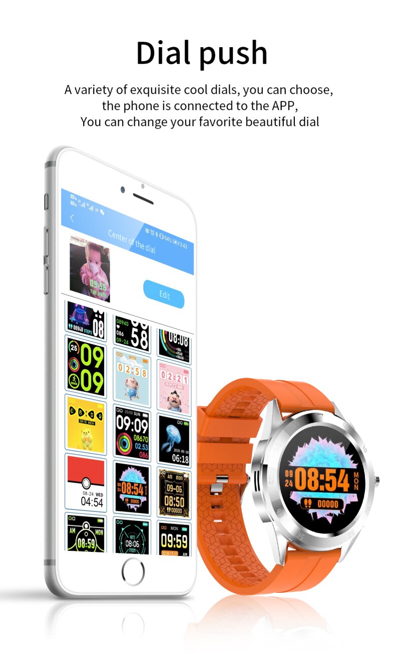Y10 Smart Horloge Mannen Vrouwen Fitness Tracker Hartslagmeter Smart Armband Bloeddruk Bluetooth Stappenteller Voor Ios/Android