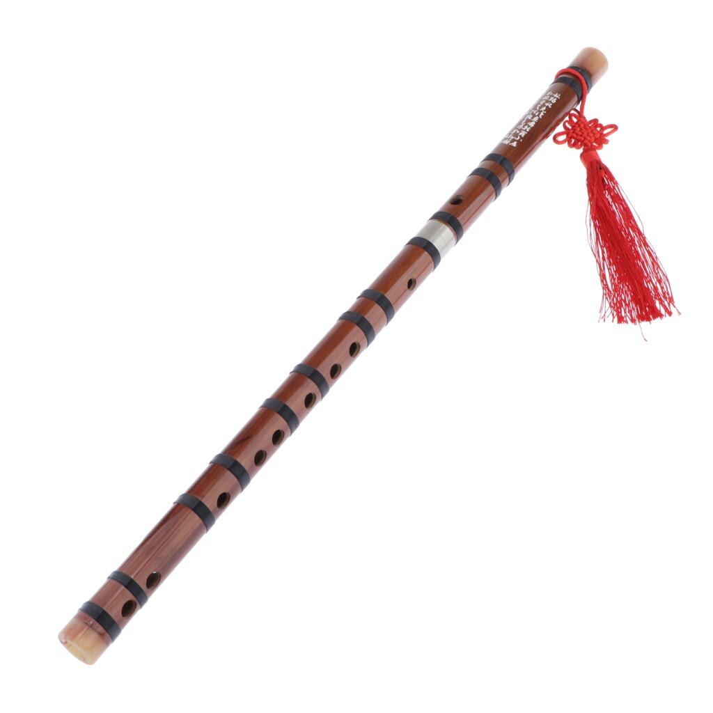 Flauta de bambú amarga para principiantes, instrumentos musicales tradicionales chinos