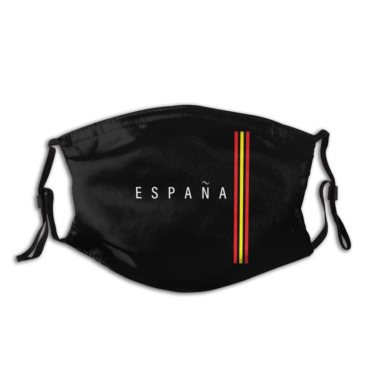 Spanje Vlag Masker Unisex Herbruikbare Anti Haze Anti Stofmasker Masker Met Filters