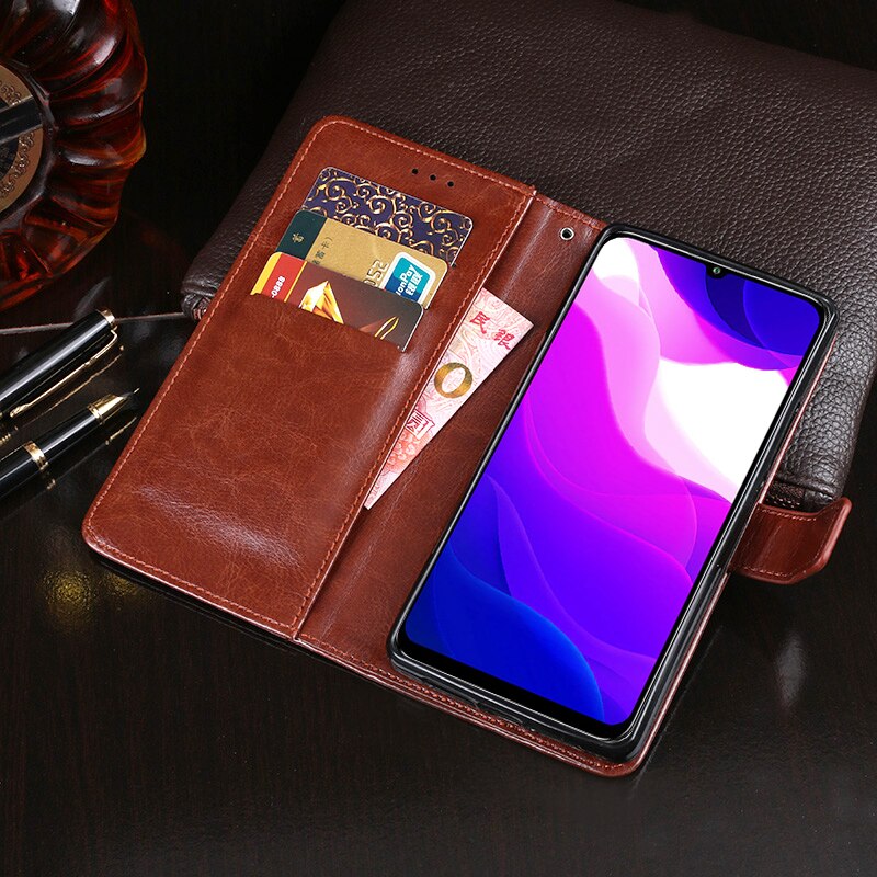 Für Xiaomi Mi 10 Lite fallen kippen Brieftasche Geschäft Leder Fundas Telefon fallen für Xiaomi Mi 10 Lite 5G abdeckung Capa Zubehör