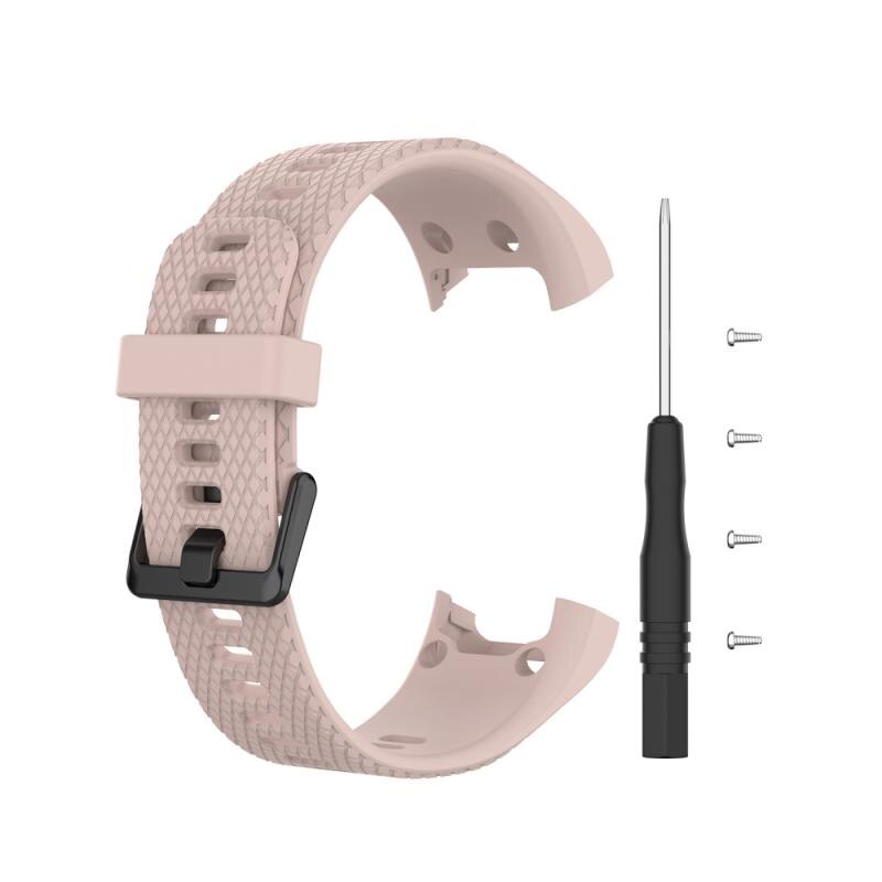 Voor Garmin Vivosmart Hr Band Siliconen Horloge Band Voor Garmin Vivo Smart Hr Smart Polsband Sport Armband Fitness Tracker: pink