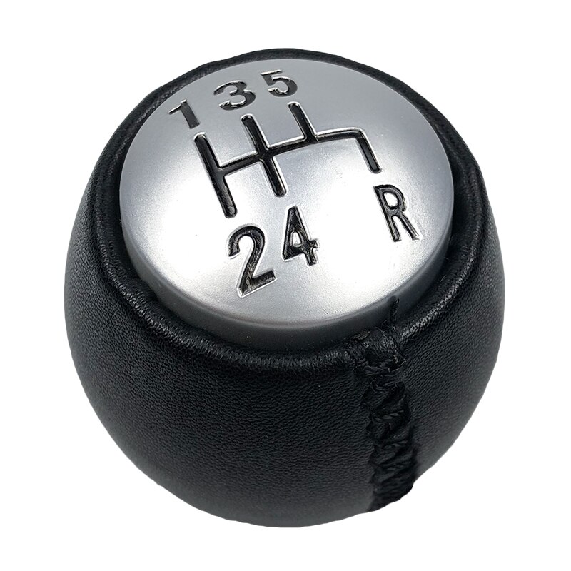 Für Alfa Romeo GT 147 166 3,2 V6 PU Leder Auto Styling 5/6 Geschwindigkeit Schaltknauf Hebel Stock Stift Schalthebel Kopf