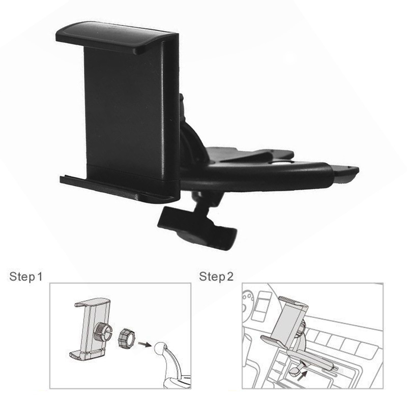 Universele Auto Telefoon Houder Auto Auto Mount Houder Voor Iphone Xiaomi Auto Cd Slot Telefoon Houder Stand Auto Accessoires TXTB1